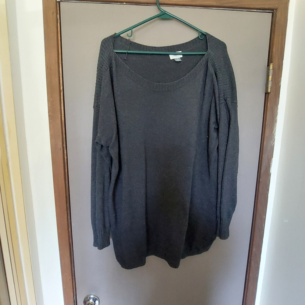 Oversized gray, light sweater